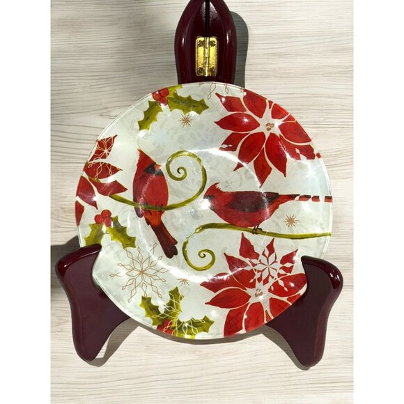 Pfaltzgraff Magical Season Set Of 4 Ruffled Appetizer Plates - Picture 1 of 10
